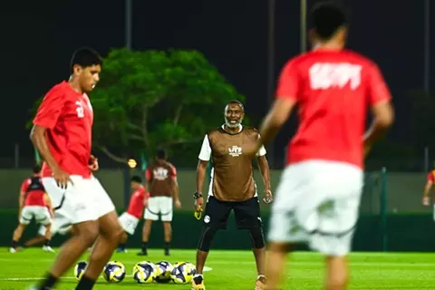 منتخب مصر للناشئين يواصل استعداداته لمواجهة سويسرا في كأس العالم